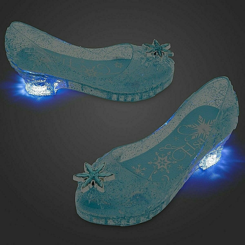 Sapato Elza Frozen Pisca-pisca Original Loja Disney P/entrga | Mercado Livre