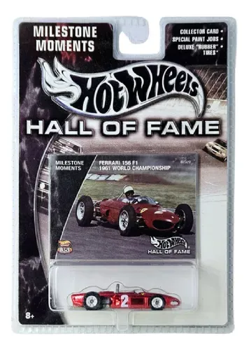 Hot Wheels Formula 1 Ferrari 156 F1 Hall Of Fame Charutinho