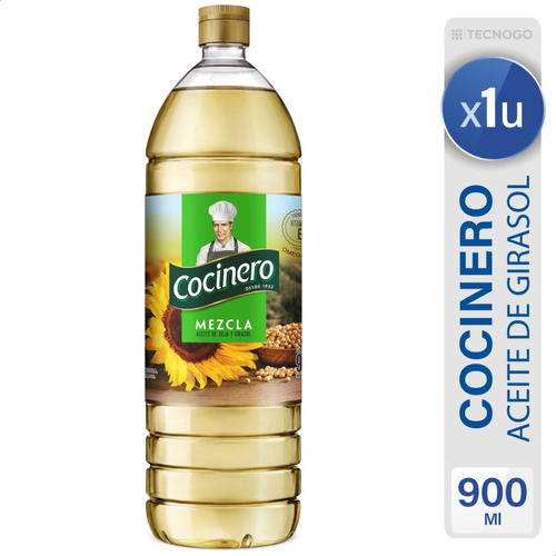 Aceite Cocinero Mezcla Sin Tacc Soja Girasol - Mejor Precio