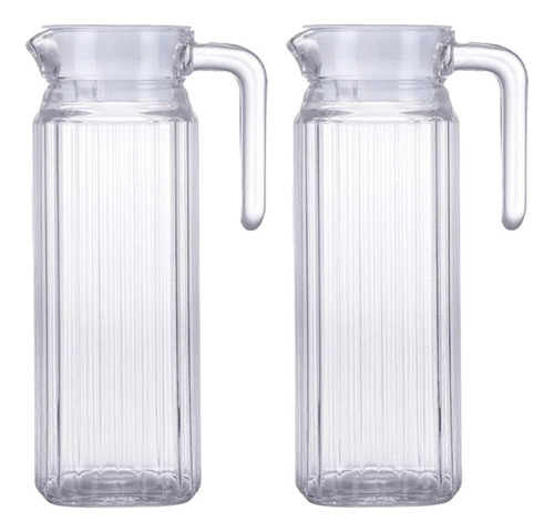Jarra De Agua De 2 Piezas Jarra De Frascos De De 1100 Ml