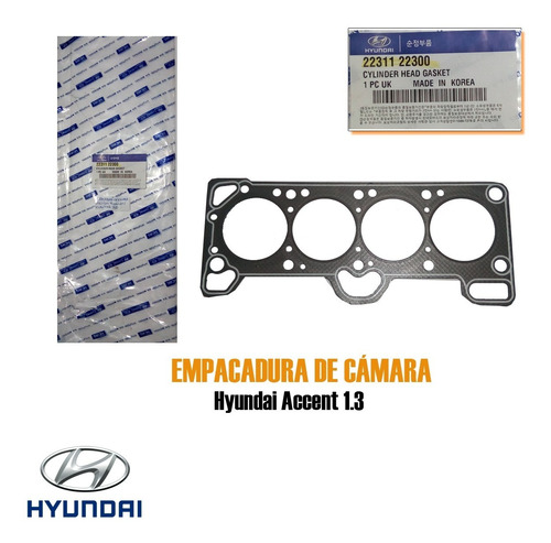 Empacadura De Camara Hyundai Accent 1,3