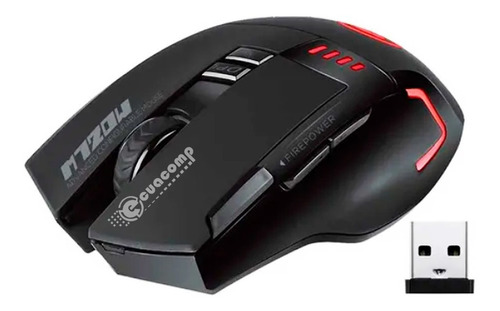 Mouse Óptico Gamer Marvo Inalámbrico M720w 4800dpi 8 Botones