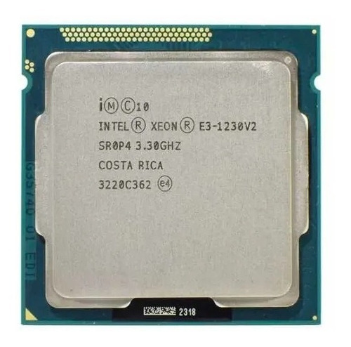 Processador Intel Xeon E3 1230v2 Equivale Ao  I7 3770