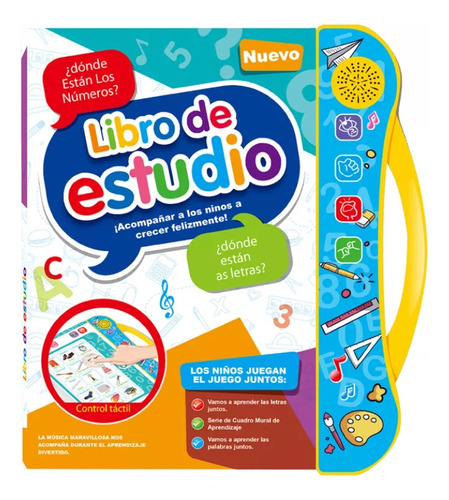 Libro Aprendizaje Didáctico Interactivo Para Niños