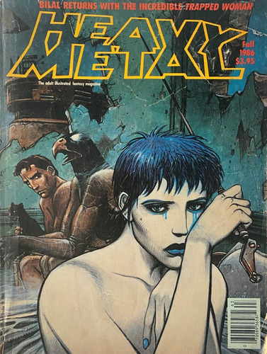 Heavy Metal, Famoso Comic Fantasía Usa, 1986 En Inglés, Ex06