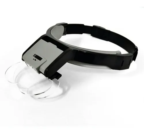 comprar Vincha Lupa Cabeza Profesional Led 4 Lentes + 1.7\u002F2\u002F2.5\u002F3.5x