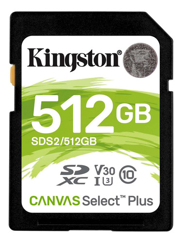 Memoria Sd Kingston 512 Gb Canvas Select Plus