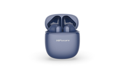 Auriculares in-ear inalámbricos HiFuture TWS ColorBuds azul con luz LED