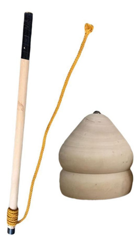 Trompos De Madera Clásicos Con Punta Resistente Y Varillas