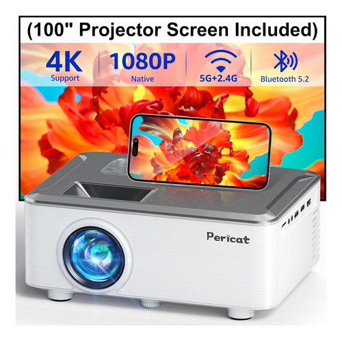 Proyector Video Beam Para Exteriores 15000 Lumens 1080p / 4k