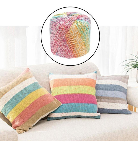 1,4 De Hilo De Algodón Suave Para Tejer Crochet Diy Tejer