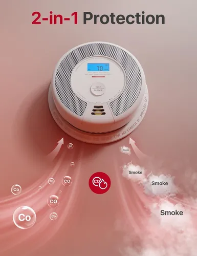 Detector De Monoxido Y Humo Interconectado Wireless Pack 3