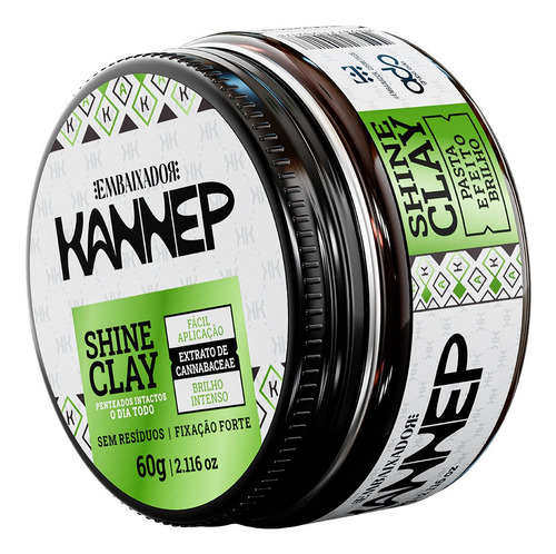 Kit Pasta Matte Clay + Shine Clay + Loção Pós Barba Kannep