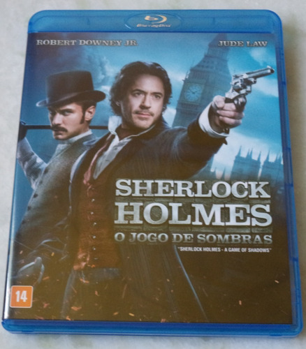 Imagem 1 de 1 de Blu-ray Original Sherlock Holmes O Jogo De Sombras*