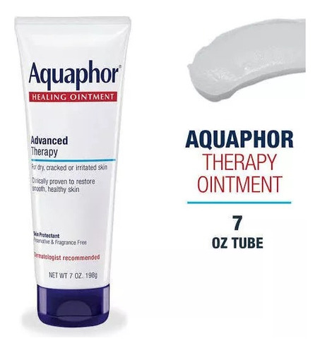 Pomada Eucerin Aquaphor Piel Extra Seca Jumbo Familiar 198g.