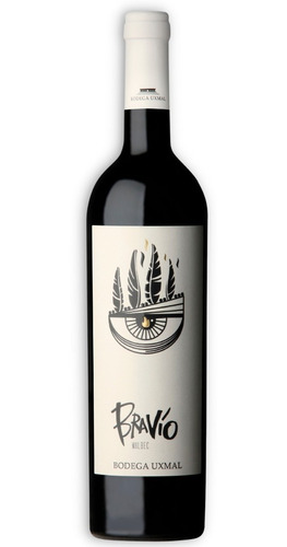 Bravío Vino Malbec X6u 750ml Esmeralda Mendoza