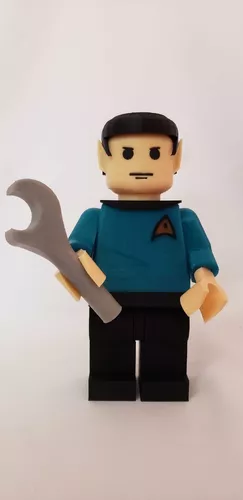 Muñeco No Lego Gigante Star Trek