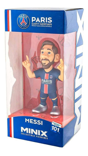 Figura De Messi 12 Cm Football Stars Minix Psg