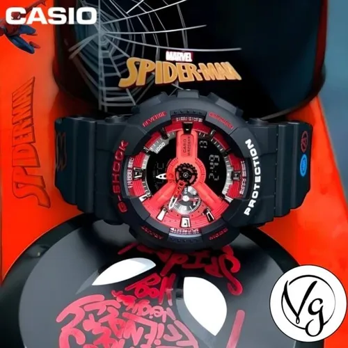 Casio g shock spider man hotsell