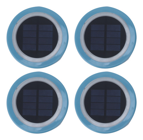 Piscina Solar Flotante En Forma De S Led, 4 Unidades, De Col