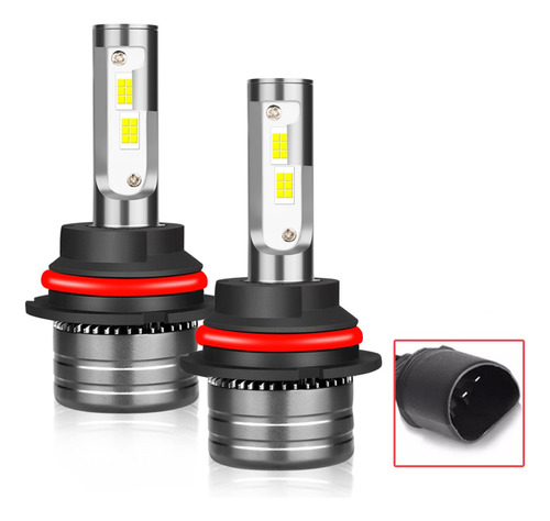 Kit De Faros Focos Led 9007 Luz Alta O Baja Para Mercurio