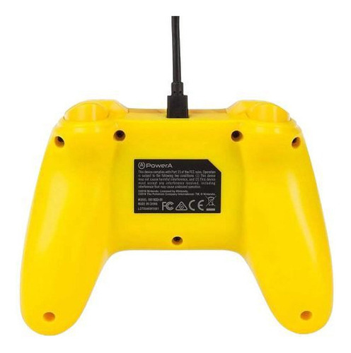 Controle Nintendo Switch Pokemon Pikachu Wired Fio Power