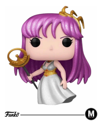 Funko Pop Caballeros Del Zodiaco Saori Athena Diamond 1463