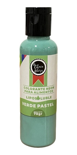 Colorante Liposoluble Verde Pastel 70gr - mL a $413