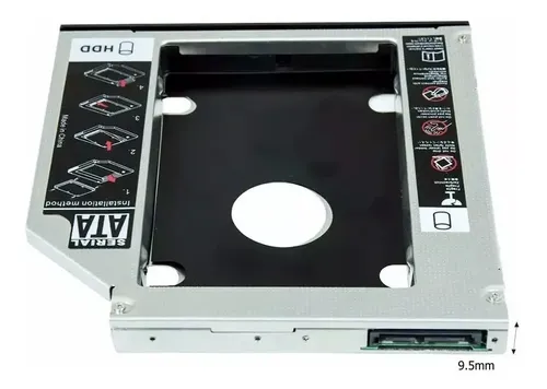 Adaptador Dvd P/hd Ou Ssd Caddy Para Acer Aspire Es1-511
