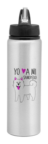 Botella Drinker 800ml - Samoyedo Yo Amo A Mi