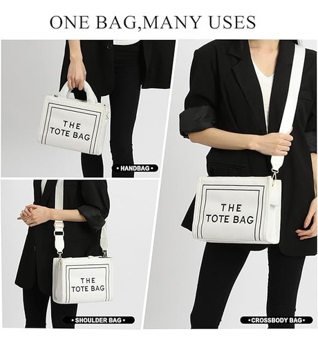 Bolso Bandolera Parq Mujer Moda Gamuza Color Blanco