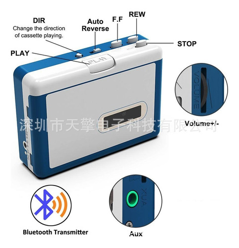 Usb Walkman Mp3 Convertidor Convertidor De Casete