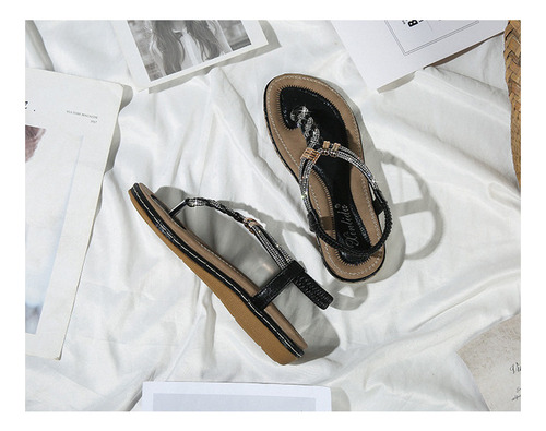 2024 Moda Bohemia Sandalias Con Los Dedos De Las Manos Mujer