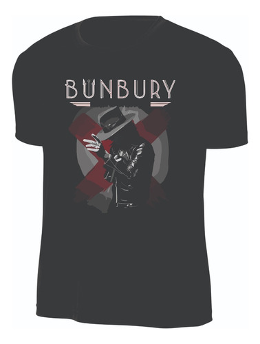 Camisetas Bunbury Cantante Enrique Bunbury 