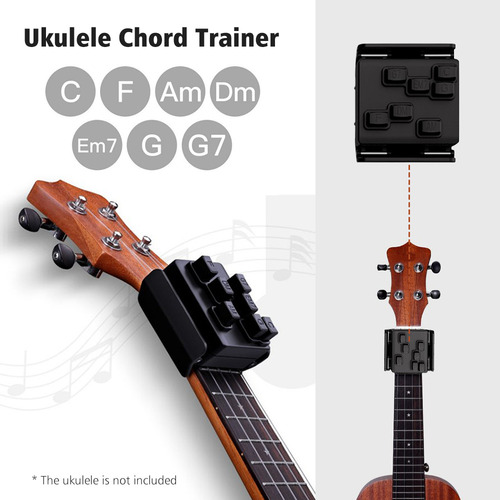 Hxpara Treinador De Acordes De Ukulele Universal De 23-26