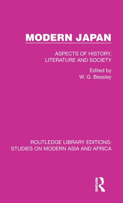 Libro Modern Japan: Aspects Of History, Literature And So...