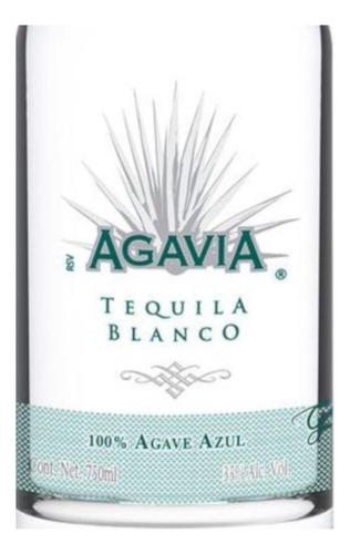 Pack De 4 Tequila Agavia Blanco 100% 750 Ml