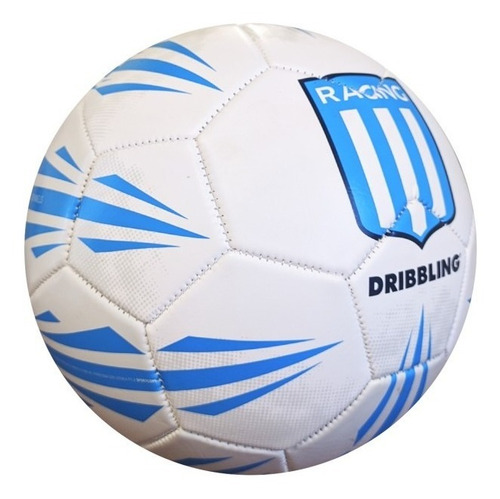 Imagen 2 de 5 de Pelota Futbol Racing Cilindro Nº5 Drb Dribbling Cocida