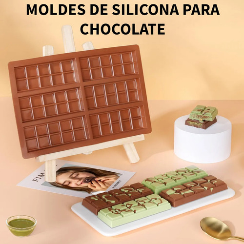 Molde De Chocolate Antiadherente De Silicona