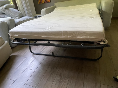 Sofá Cama Rosen 2 Cuerpos + Puff Para Los Pies (Usado)