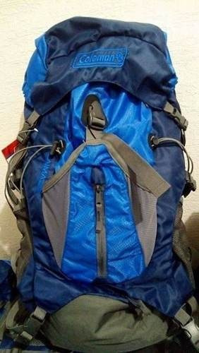 Mochila Mochilero Coleman Llaima 40 Lt Camping Trekking Blue Color Azul
