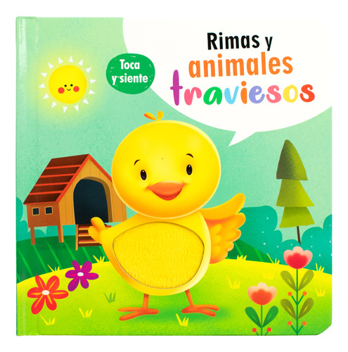Libro: Rimas Y Animales Traviesos / Pd. (toca Y Siente)