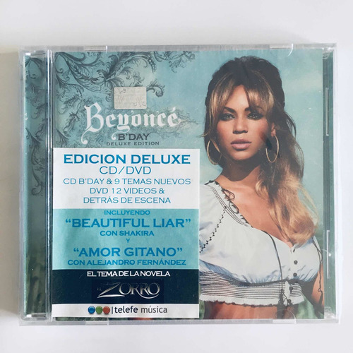 Beyonce - B Day Deluxe Edition Cd Dvd Nuevo Sellado