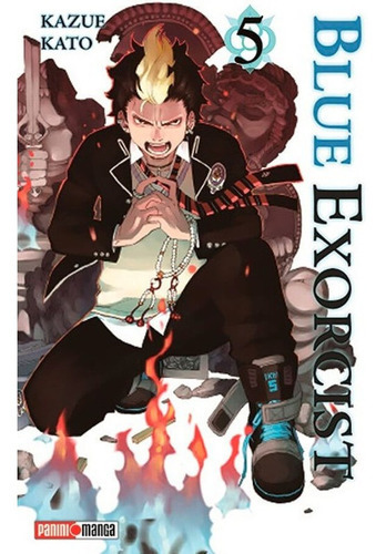 Panini Manga Blue Exorcist N.5, De Kazue Kato. Serie Blue Exorcist, Vol. 5. Editorial Panini, Tapa Blanda En Español, 2019