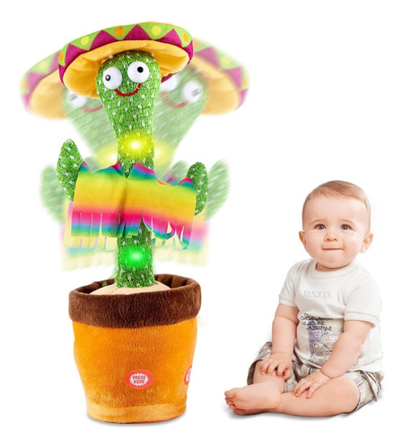 A@gift Shop Cactus Bailarin, Cactus Que Habla Y Repite Con