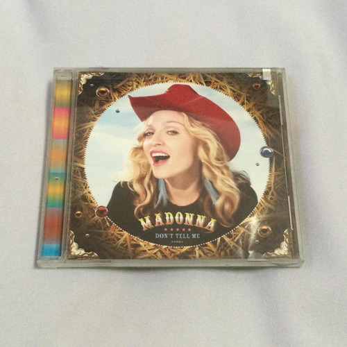 Madonna Dont Tell Me Cd Maxi Usa 2000 Rare Impecable