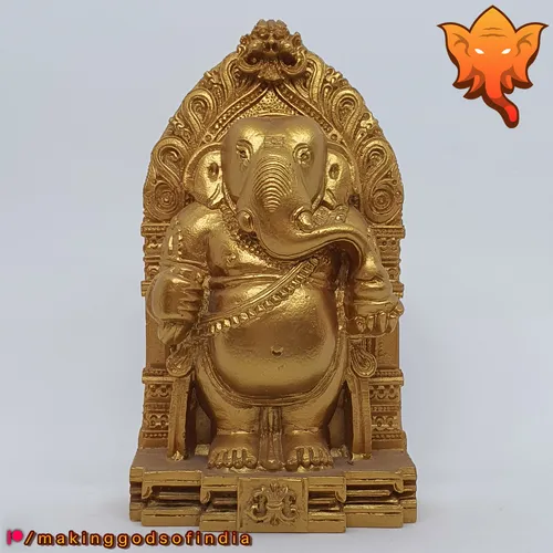 Ganesha De Gokarna India Deidad Hindu Decoración