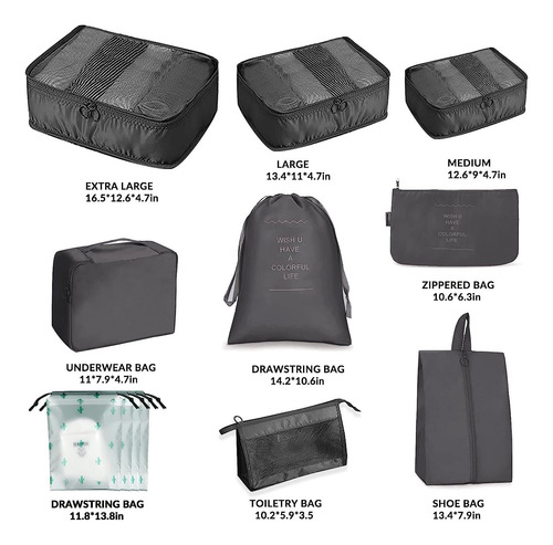 Bolsa De Almacenamiento Viaje,juego Bolsas De Almacenamiento