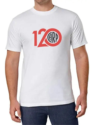 Remera River Plate 120 Aniversario 100% Algodón Calidad