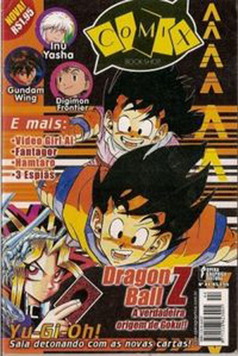 Revista Comix Book Shop Nº 44 Dragon Ball Z
